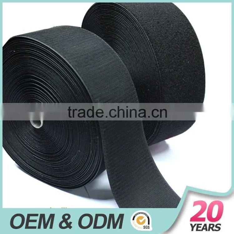 50mm eco cusomized color hook and loop fastener tape