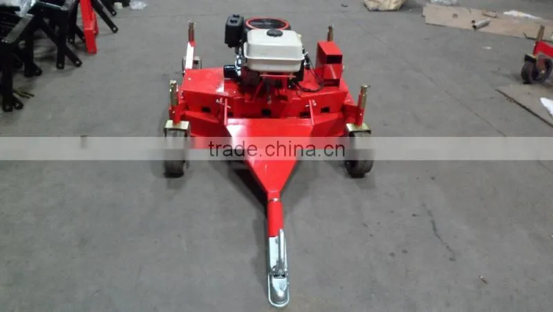 ATV Mower , tow behind gasoline engine finishing mower for sale , Finish Mower with Loncin engine