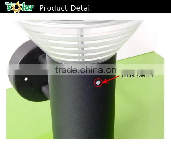 JR-B007 Waterproof IP65 Led wall light outdoor wall light solar wall light solar garden light