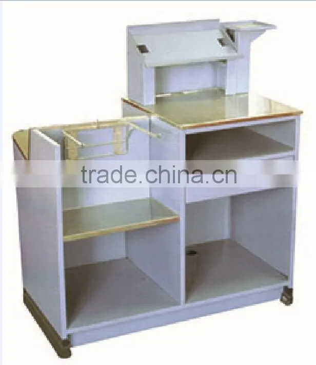 RH-CR009 1000*600*850mm Retail Convenience Store Checkout Counters Small Cash Counter