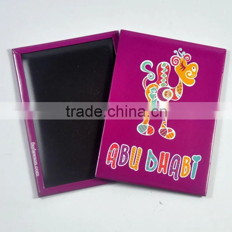 cute mini round tin magnets for fridge, metal magnet button badge
