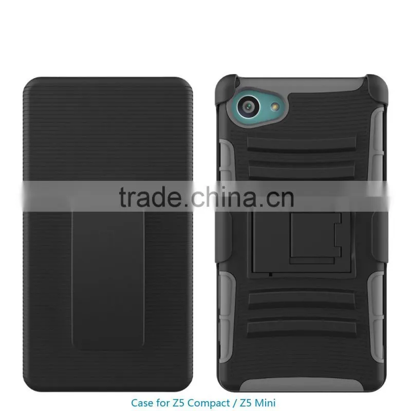 New arrival Fashion Hard Future Armor Impact Hybrid Hard Case Cover case for sony xperia z5 compact alibaba china