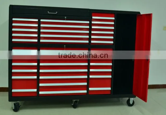 solid and flexible and good powder coating steel garage cabinet