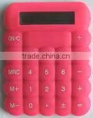 gifts digital electronic silicone mini folding calculator