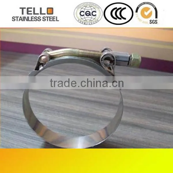 stainless steel adjustable pipe clamp
