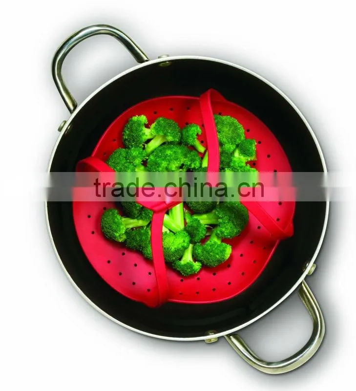 high quality vegetable silicone steamer