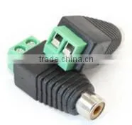 RCA female to terminal connector