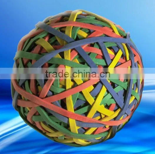 High Quality Clear Silicone Rubber Band Ball, Mini Rubber Ball