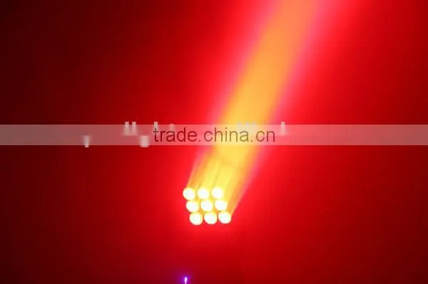 Matrix light LED 9pcs 12w RGBW 4in1 wash moving head