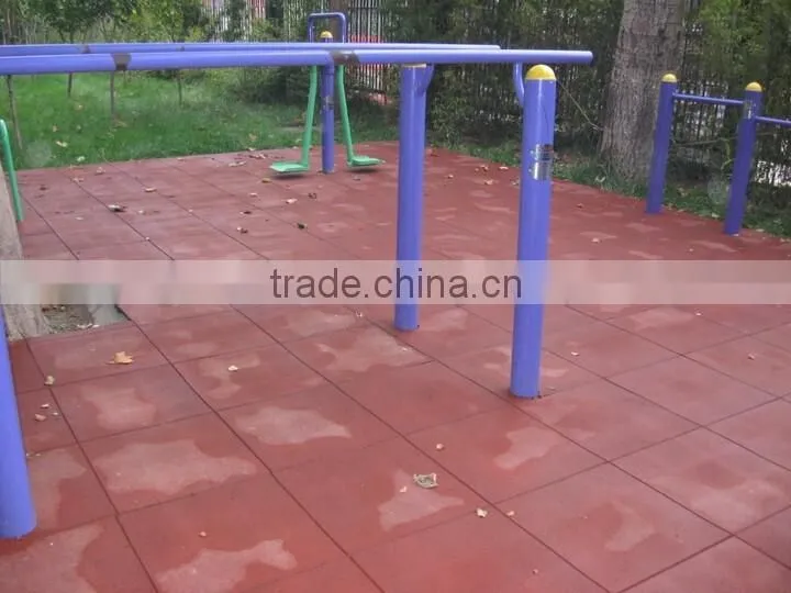 Qingdao 7King cheap outdoor sound absorbing rubber mat for playground