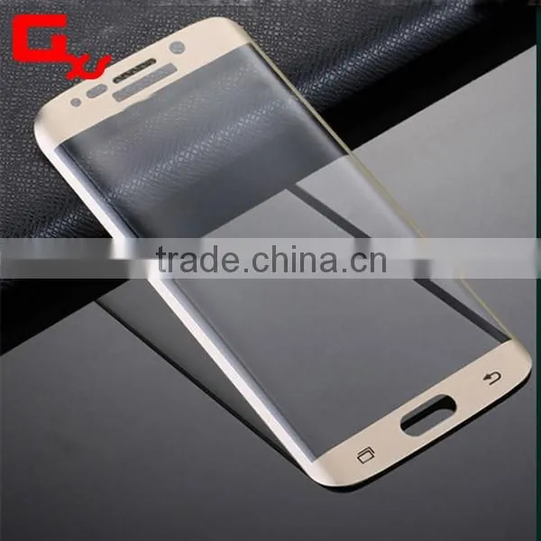 OEM HD clear 9H durable tempered glass screen protector for samsung galaxy s6 edge