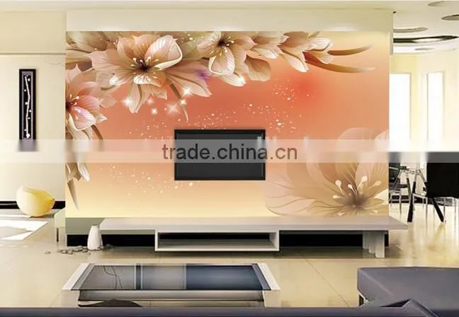 2014 new design metallic wallpaper/ Waterproof Wallpaper and natural material wallpaper For Home Decaration