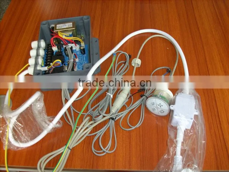 SW-05 bathtub control panel control light ,pump,on and off, heater