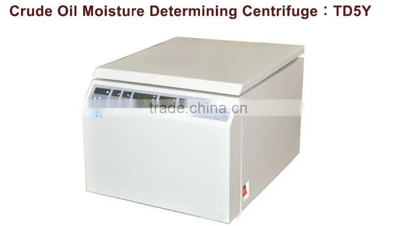 TD5Y crude oil moisture determining oil centrifuge