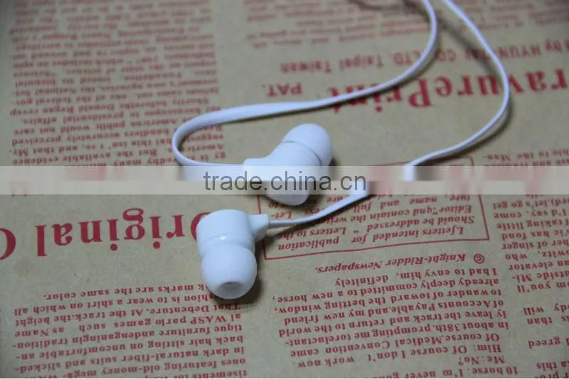 E004 High quality In-Ear Stereo Headset Earbuds mobile Earphone for Samsung earphones Galaxy S5 S4 S3 S2 Note 2 3 with mic