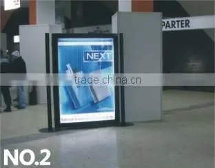 scrolling advertising lightbox display