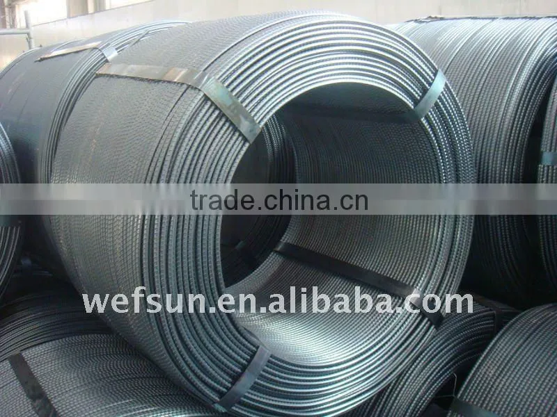 High-strength steel hot rolled concrete reinforced deformed steel bar