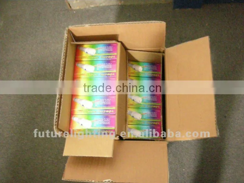aluminum body best price factory direct sale color changing 10 color 3W rgb led torchs
