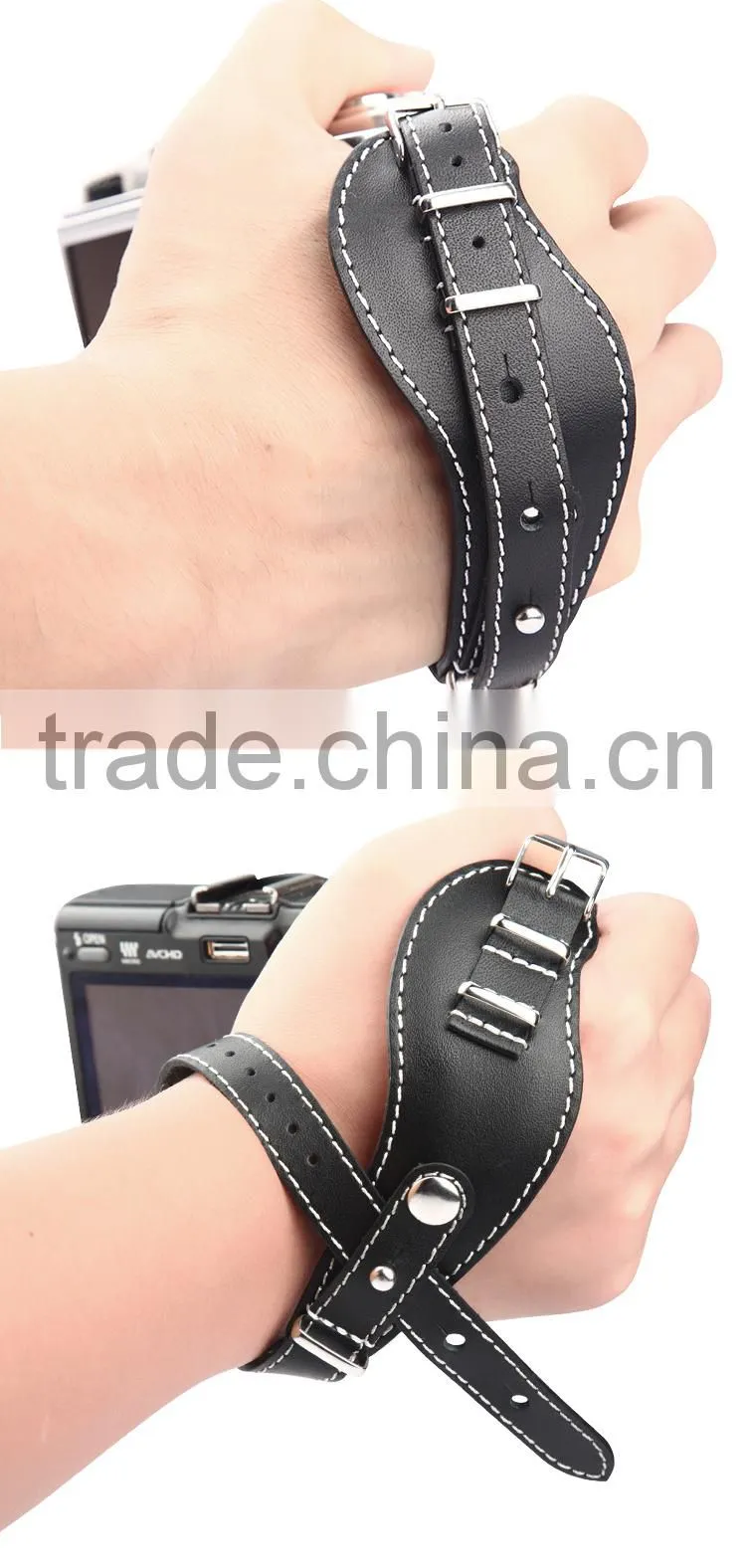 Wholesale Genuine Leather Mirrorless Camera Strap