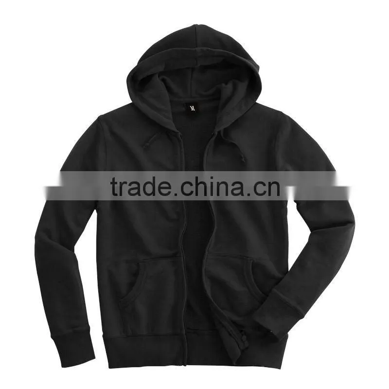 Mens Full Zipped and Hooded Sweatshirt Zip Hoodie