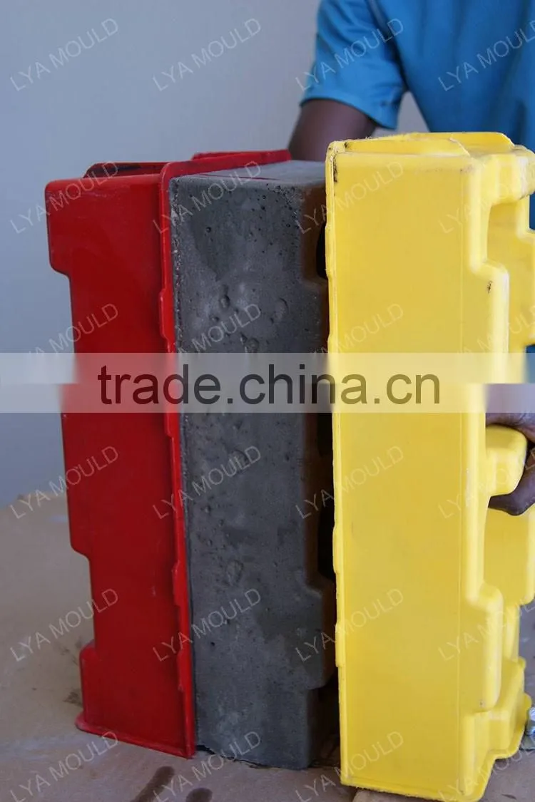 Plastic Concrete Block Interlocking Paver Mold Cement Paving Stone Mould