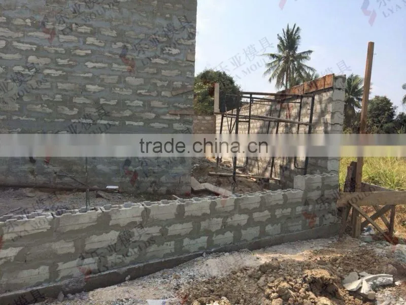 cutting brick with two holes
