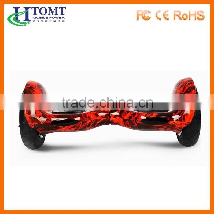 Top sale smart stand up self balancing electric scooter with two wheels and rechargeable Li-ion battery
