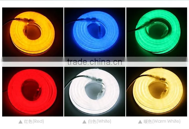 outdoor smd 2835 ultra-thin led neon light ip65 volt 12 24v
