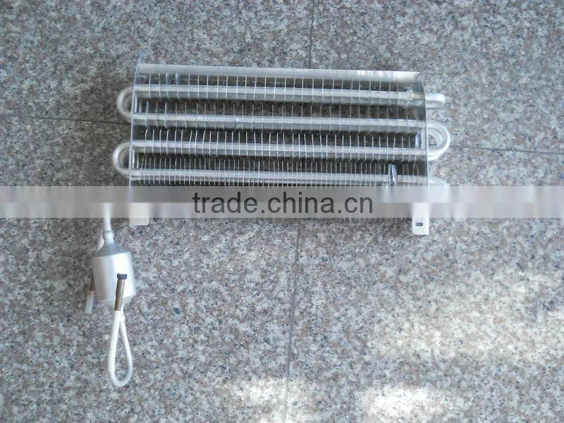 Finned tube evaporator