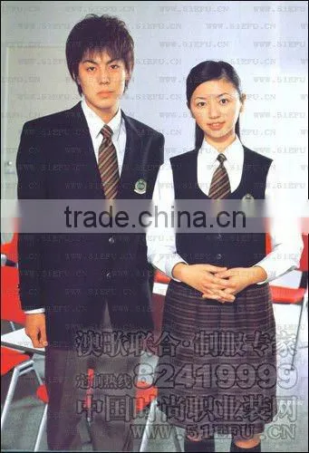 wholesale fashion style school uniform suit