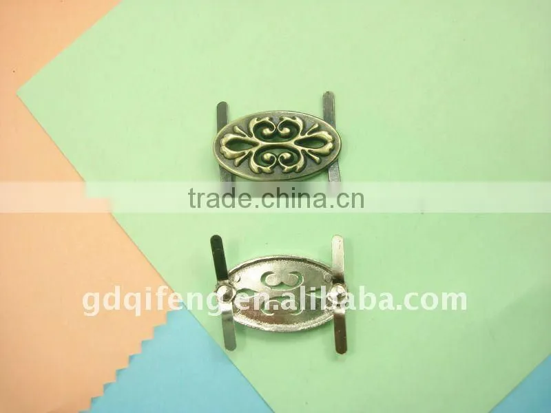 qifeng well design metal shoes lable q-2412 sell to india