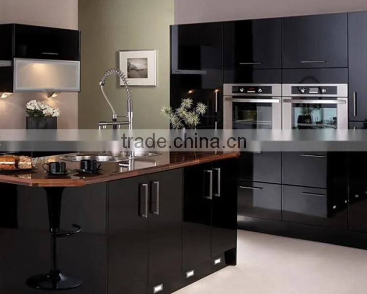 Commercial department kitchen design hpl kitchen cabinet