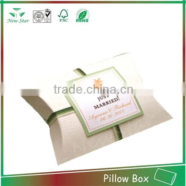 clear pillow gift packaging case wholesale