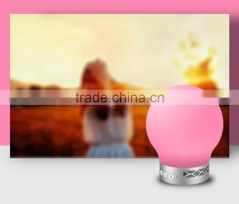 wireless music light, smart music player, magic light lamp, smart mushroom light