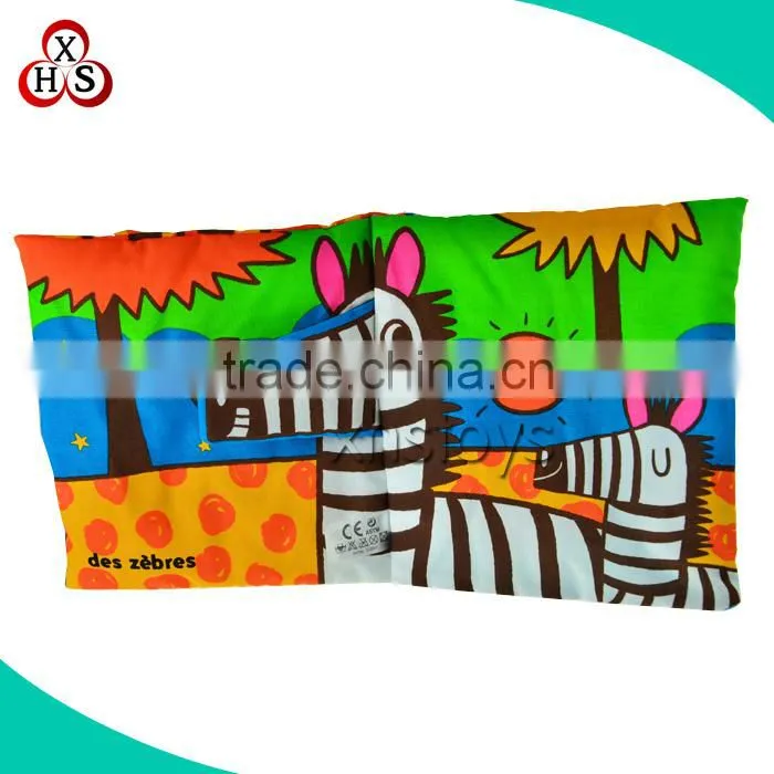 Custom cloth book, the first soft cloth baby book