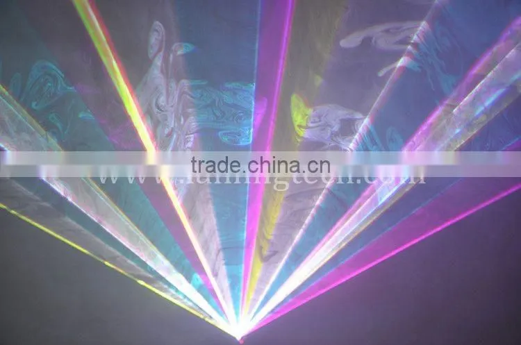 2W RGB full color emitting stage disco dj effect lighting moving head laser