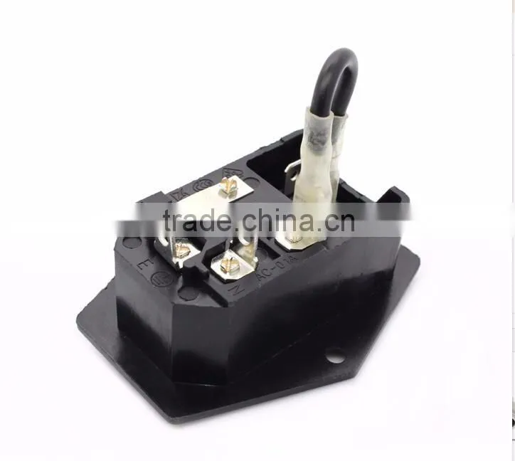 3d printer accessory/parts makerbot ultimaker 3 in 1 fuse power supply socket top quality three in one socket