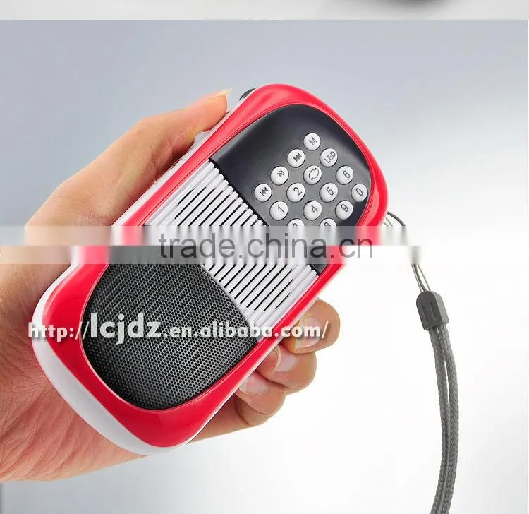 L-198AM portable radio am/fm usb sd