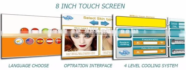 Factory price! 808nm diode laser diode laser hair removal machine/diode laser 808