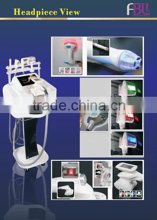 Portable RF Vacuum Roller Slimming Machine With Cavitation For Cellulite Removal