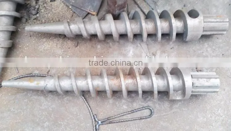Energy saving wood charcoal briquette making machine