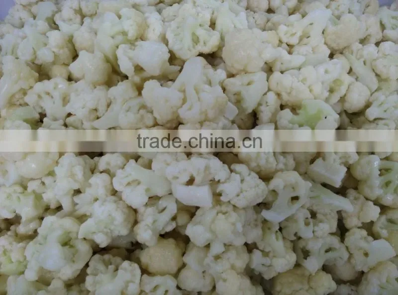 New crop frozen iqf cauliflower
