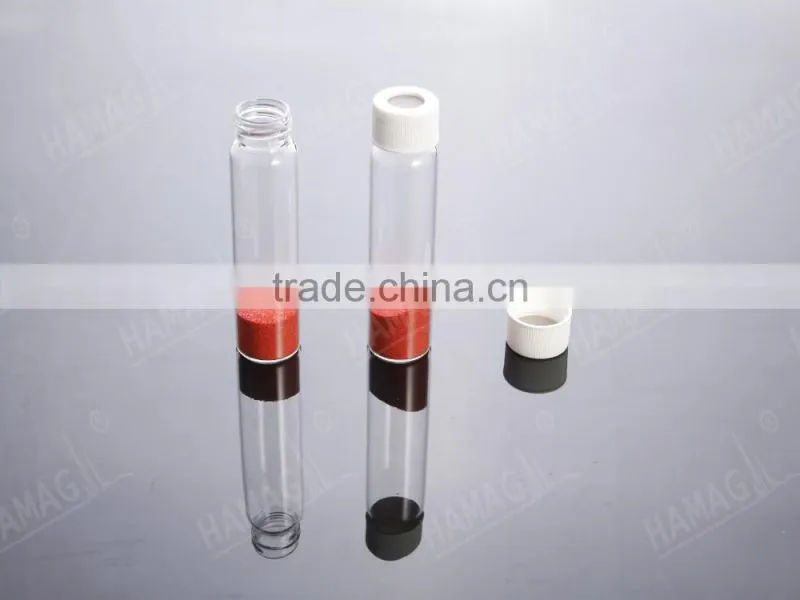 40ml TOC vials Borosilicate screw clear glass vials With caps and gasket