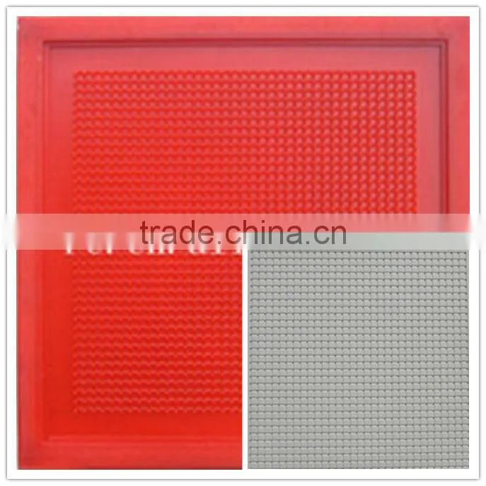 gypsum ceiling board making machine with 100 pieces 600x600mm moulds