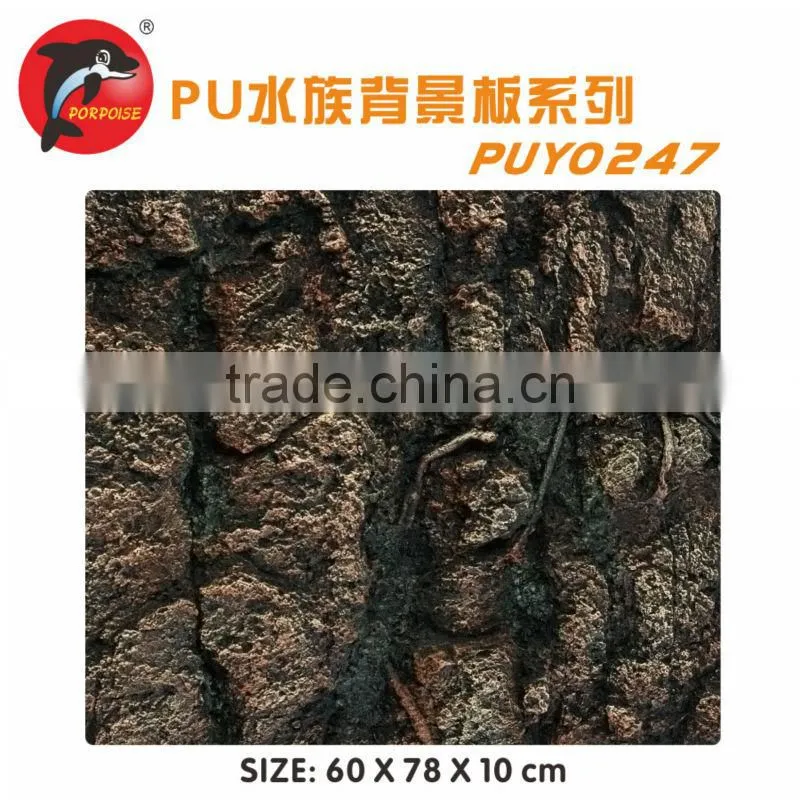 aquarium resin background board ornament