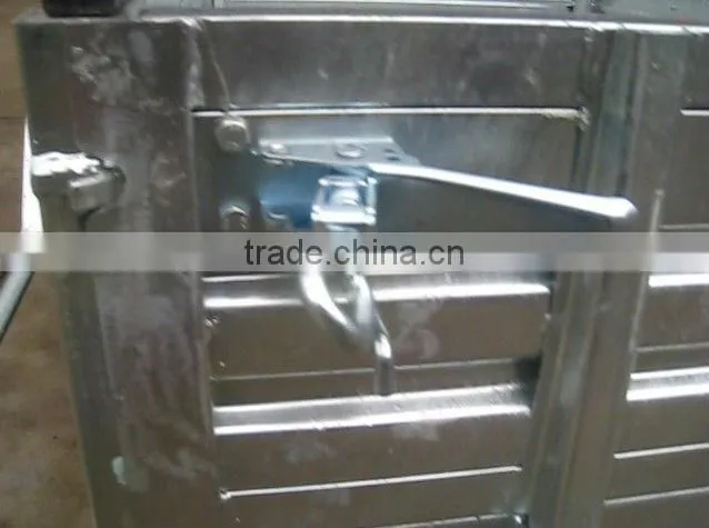 Heavy Duty Cage Trailer With Spare Wheel