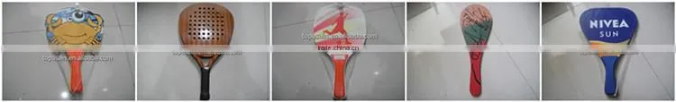 Wooden tennis racket / Beach tennis rackets / Paddle tennis racket