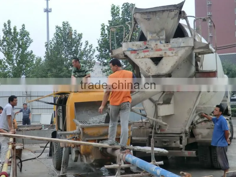 Civil Construction Small Concrete Pump with output 30m3/h