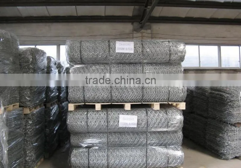 80x100 90x120 hot dipped galvanized gabion box / gabion mattresses / gabion basket