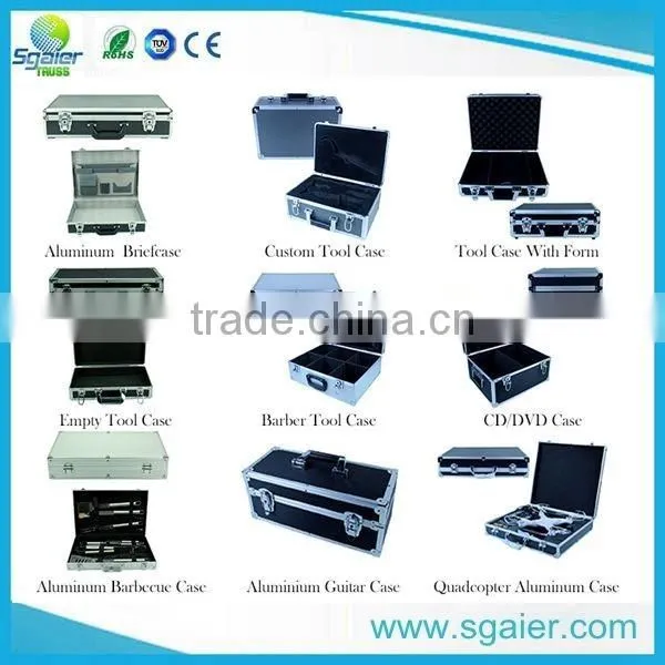 Storage cables flight case 54*34*25cm small aluminum case